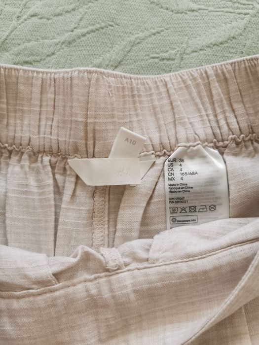 Calções bege da H&M