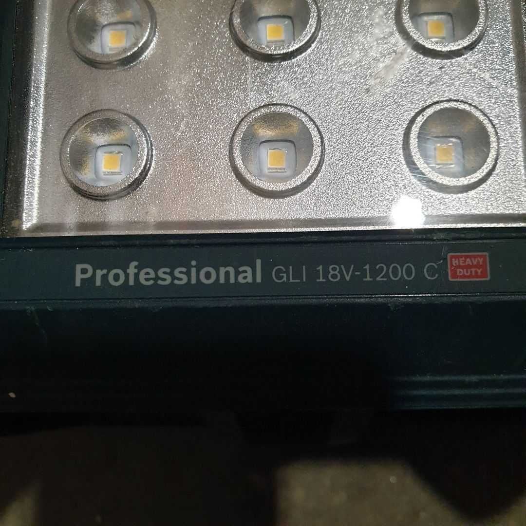BOSCH Lampa Akumulatorowa GLI 18V-1200C