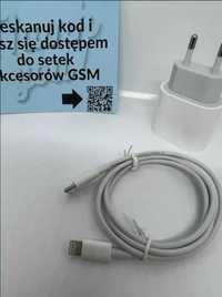 Kabel USB-C do Lightning 30W biały iPhone X/11/12/13/14 HiT! PD, QC3.0