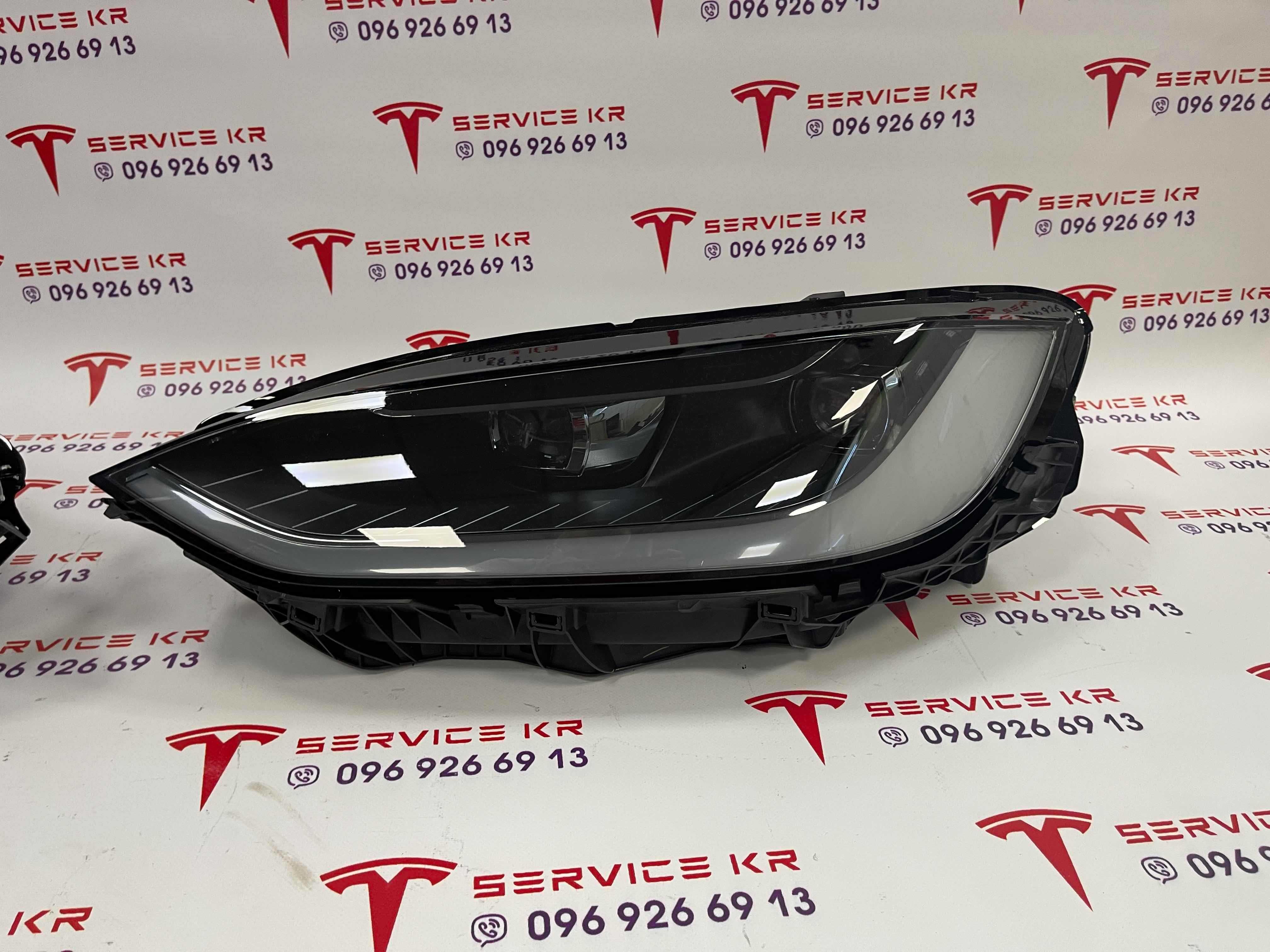 В продаже! Фары передние ЛИНЗА на Tesla Model X 2021+
