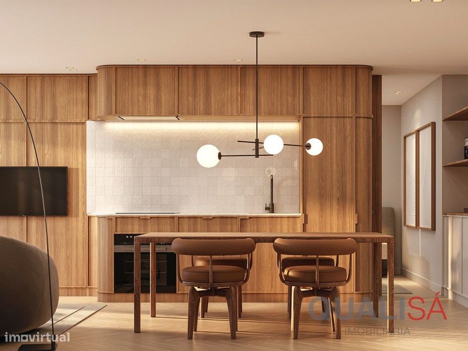 Apartamento T1 novo em Maximinos, a 100m do centro histórico de Braga