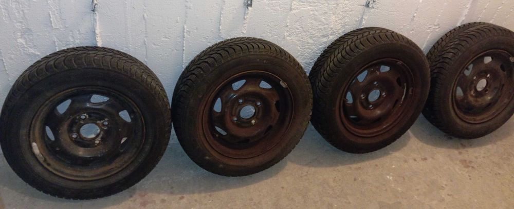 Koła 4 felgi opony zimowe MS 165 / 70 R13 Ford Fiesta