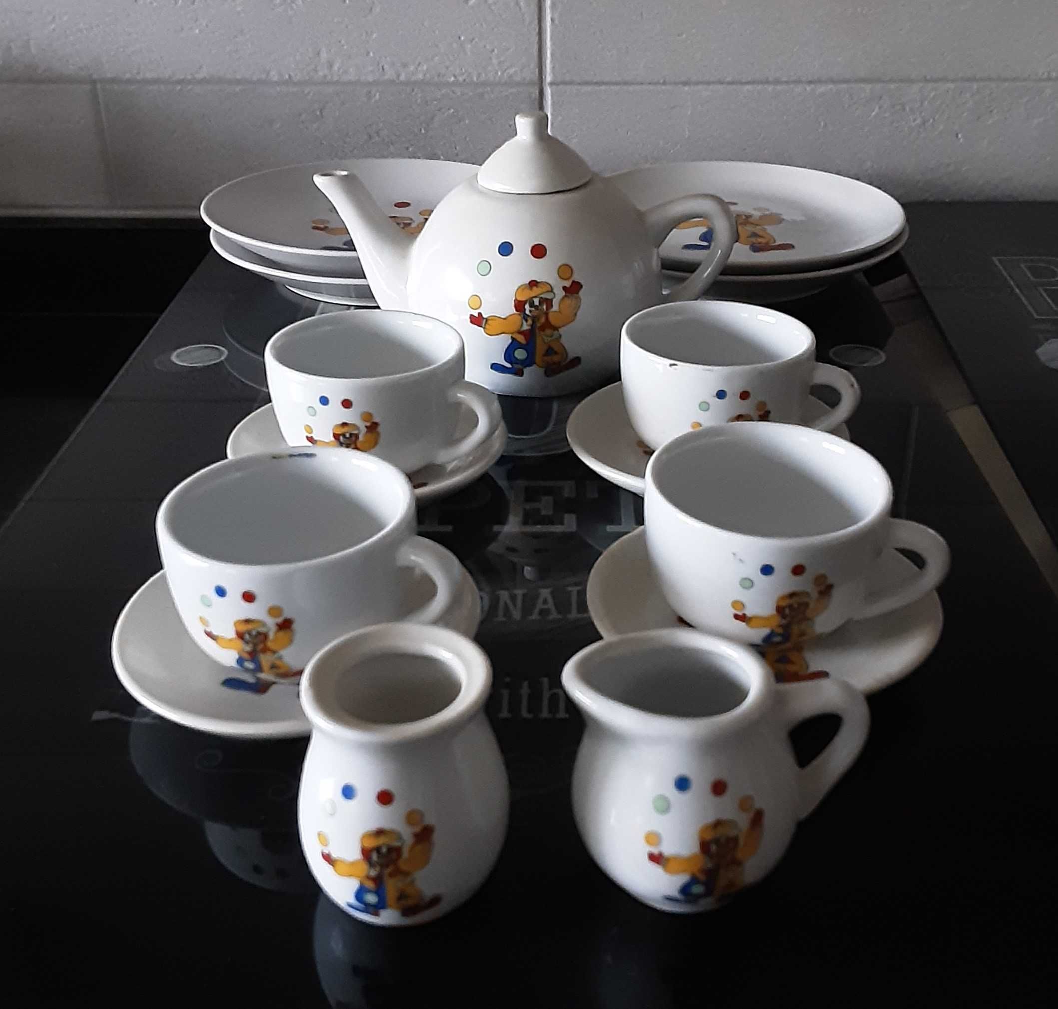 Conjunto de Chá em Porcelana, Infantil/de Brincar