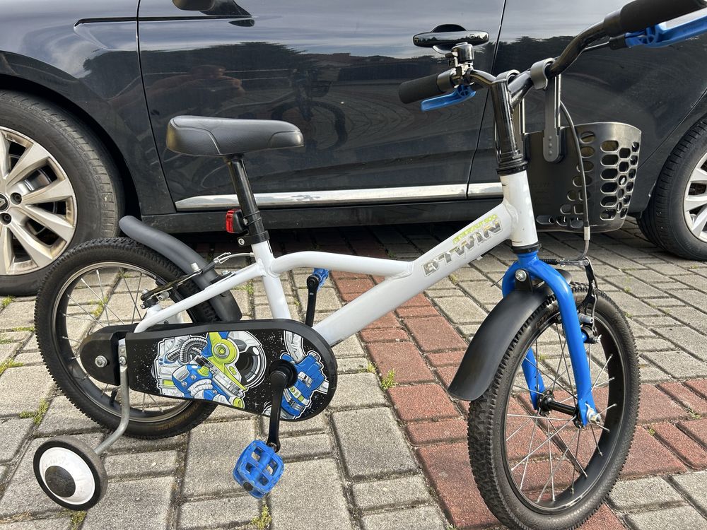 Rowerek dzieciecy Btwin 500 Astronauta 16 cali.