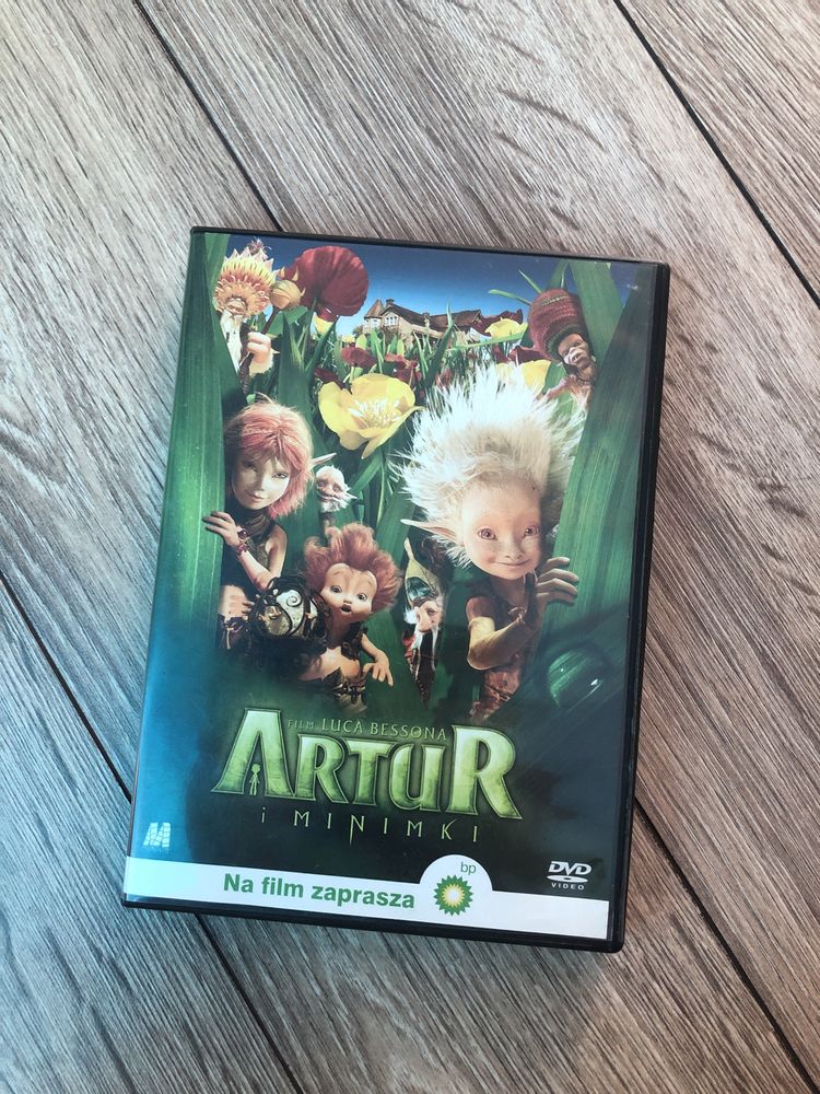 Płyta DVD Artur i Minimki