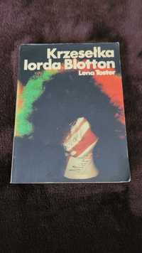 Książka: "Krzesełka lorda Blotton", Lena Toster