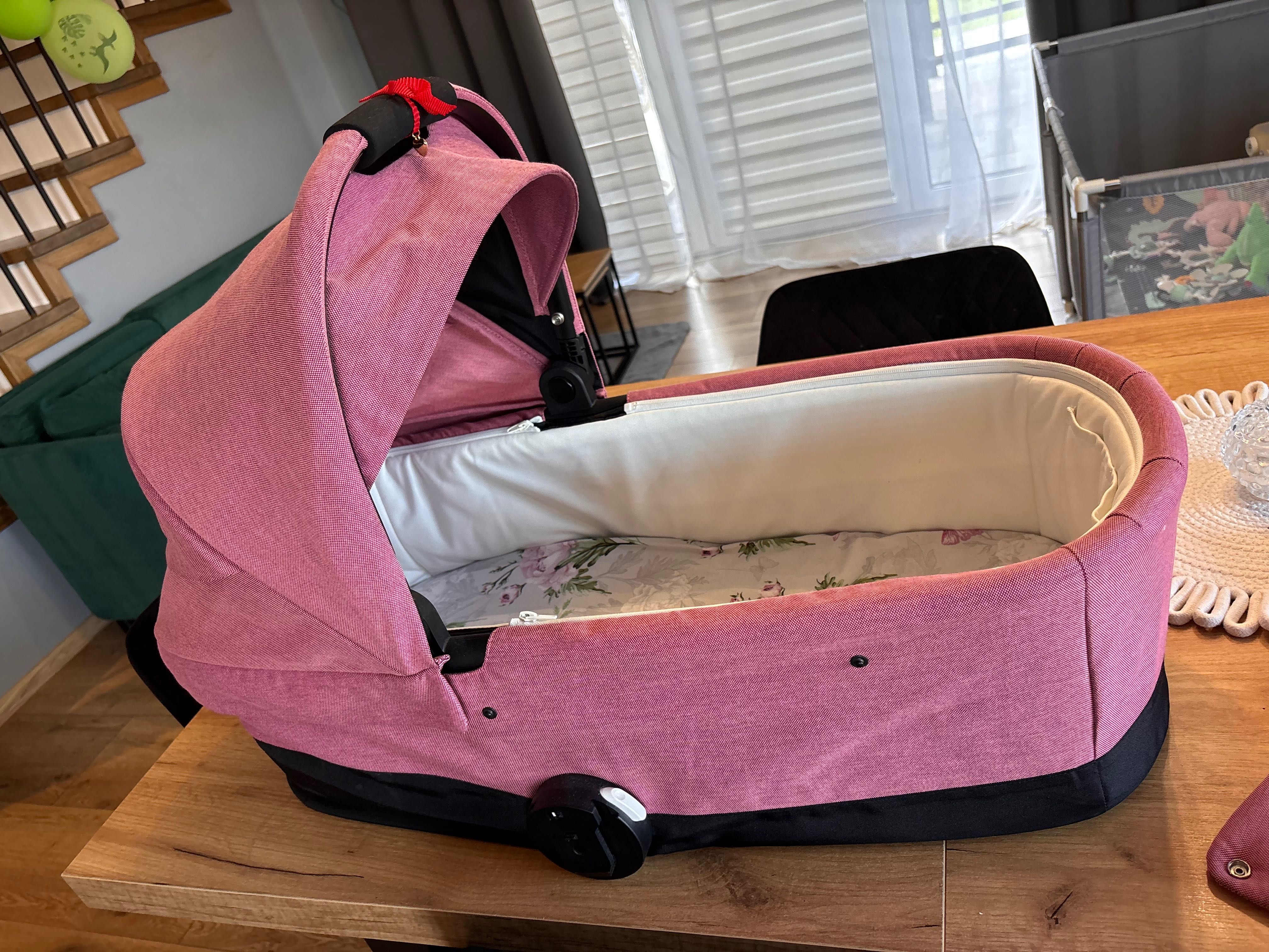Gondola Cybex Cot s magnolia pink balios s lux