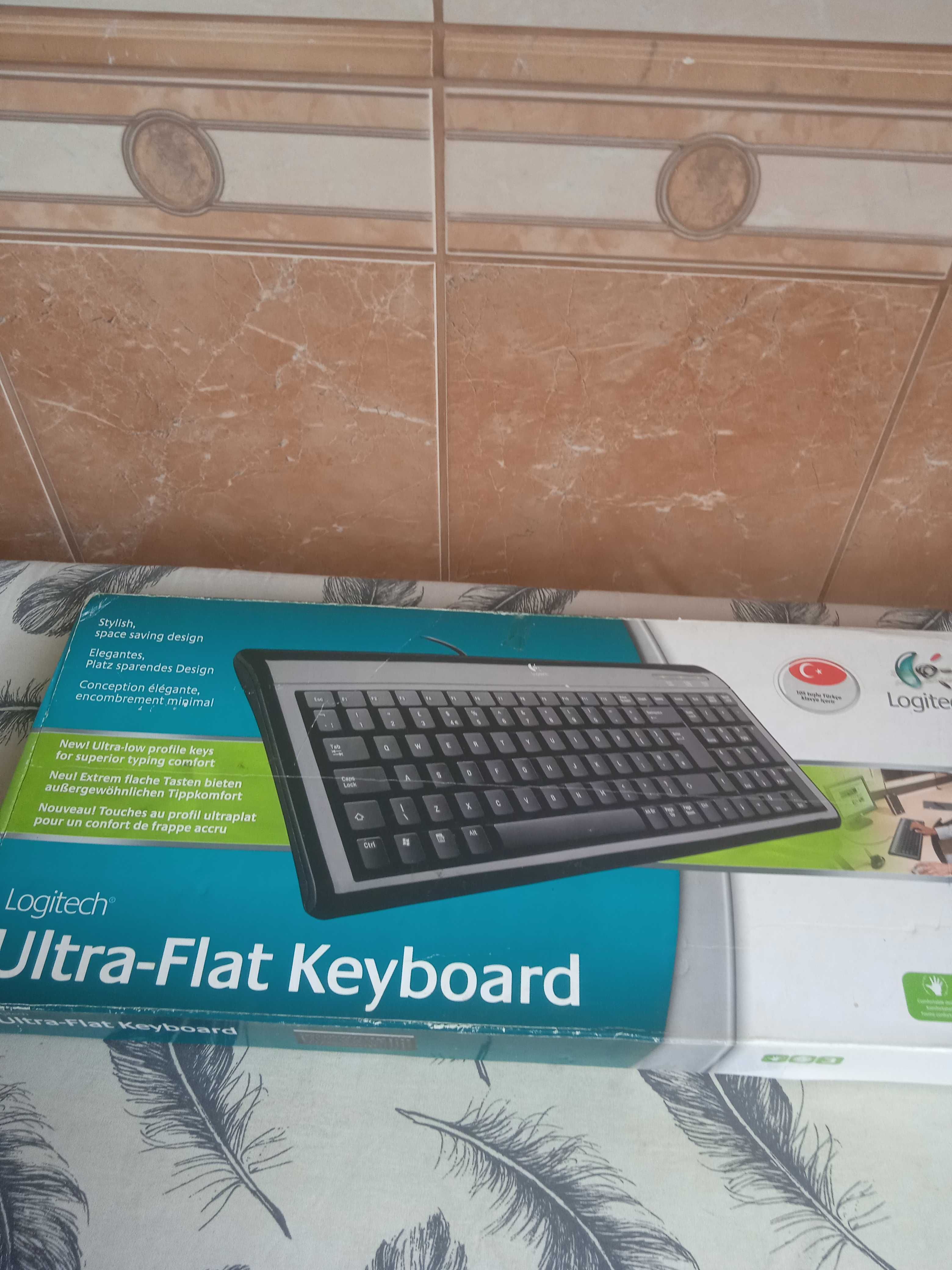 Logitech klawiatura Ultra flat keyboard Y-BP62a