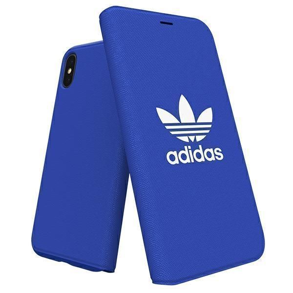 Etui Adidas Booklet Case Canvas Na Iphone X/Xs Blue/Niebieski 30279