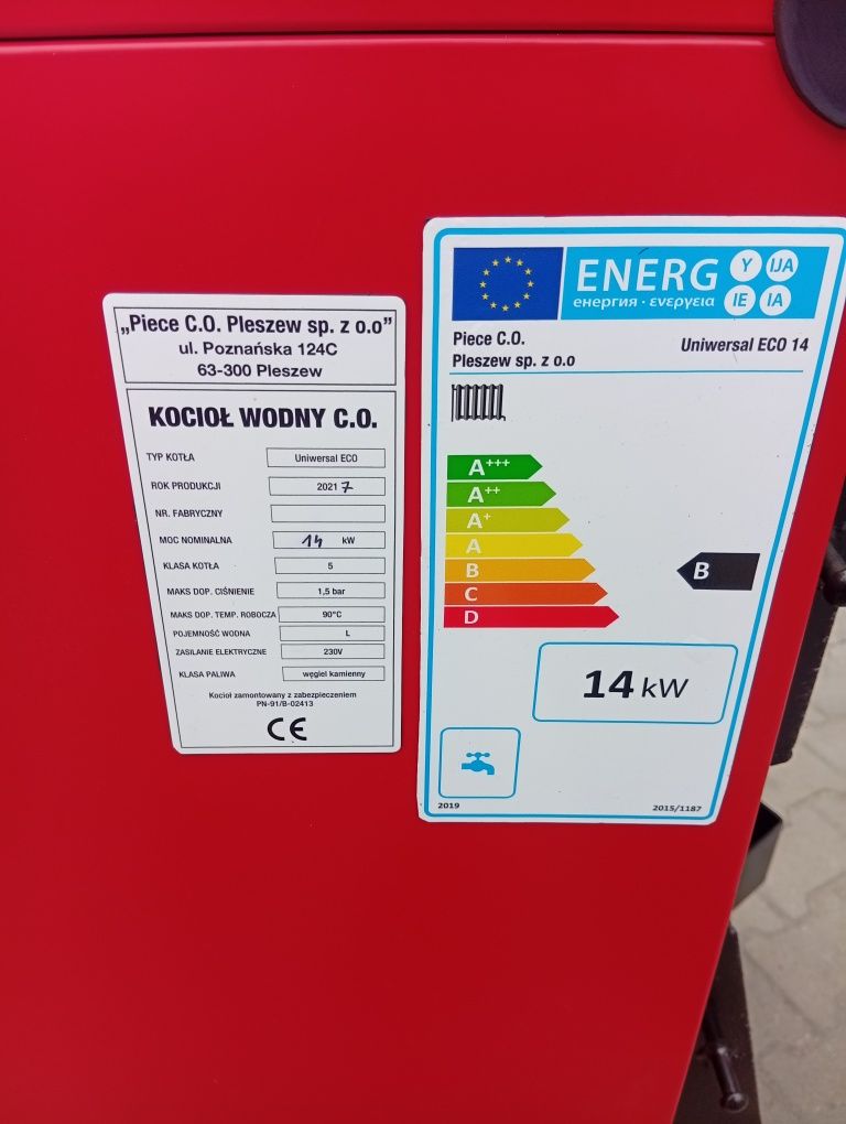 Kocioł 14 kw węgiel drewno