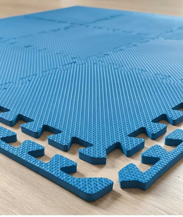 Mata puzzle piankowe 4,5m2 | 50szt do ćwiczeń jogi pod sprzęt siłownię