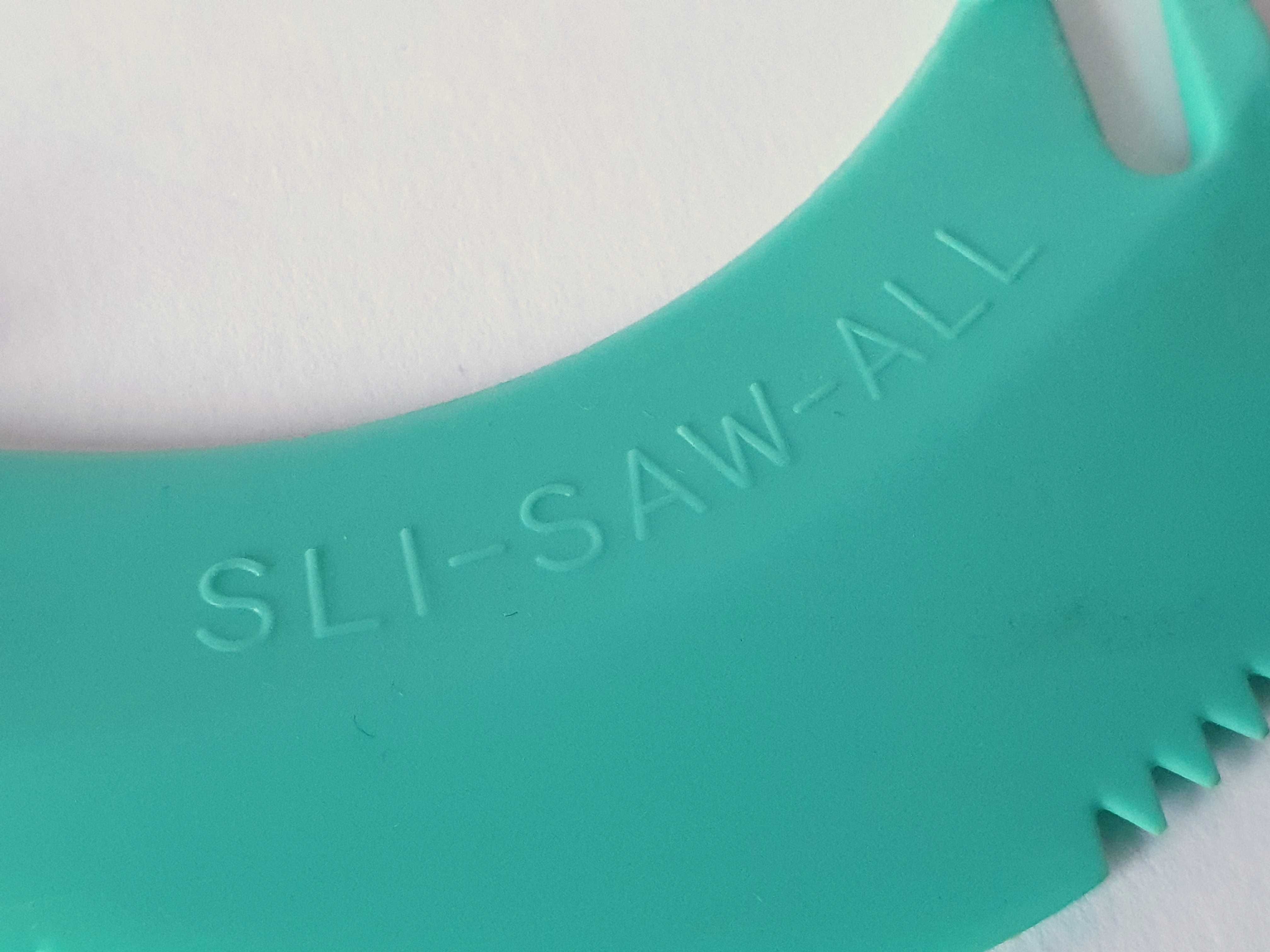 Tupperware Uniwersalny nóż Sli Saw All Nożyk plastikowy Sli-Saw-All