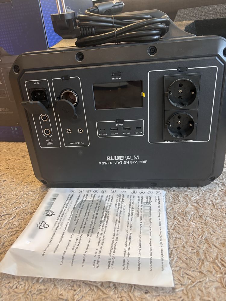 Электростанция bluepalm bp-s1500F 1568Wh