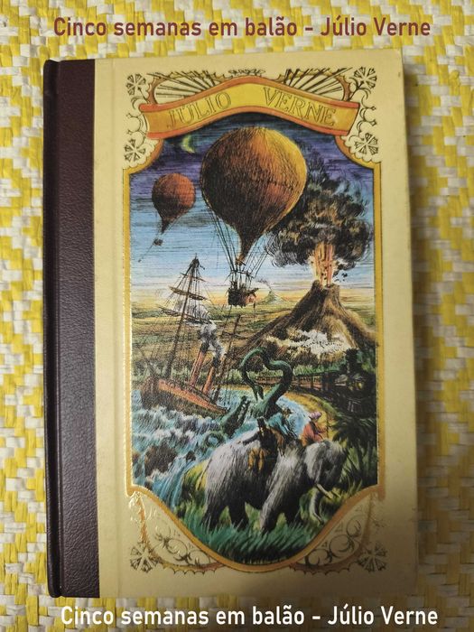 Cinco semanas em balão
Júlio Verne