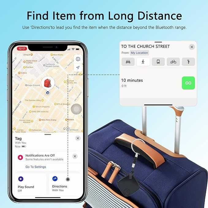 INTELIGĘTNY lokalizator kluczy, bagażu Apple Find