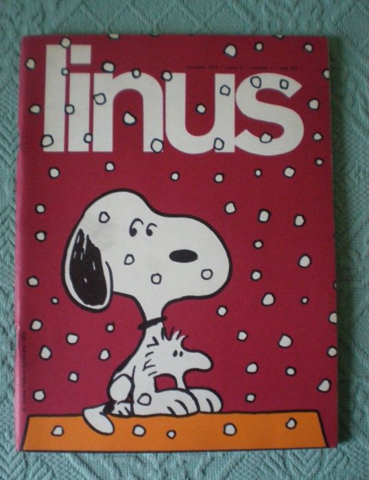 Linus - revistas em italiano + Charlie - revistas em francês - antiga