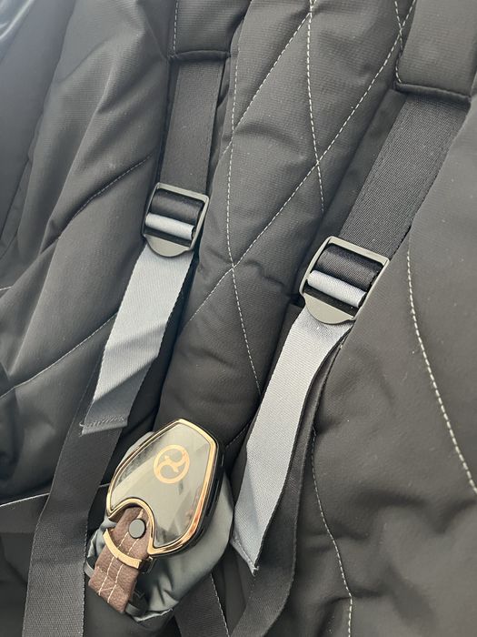 Wózek spacerówka Cybex Priam 2.0 Gold Rose  Deep Black