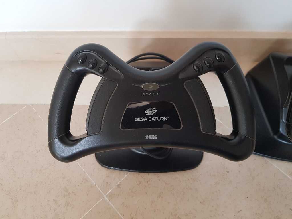 2 volantes sega saturn em estado novo