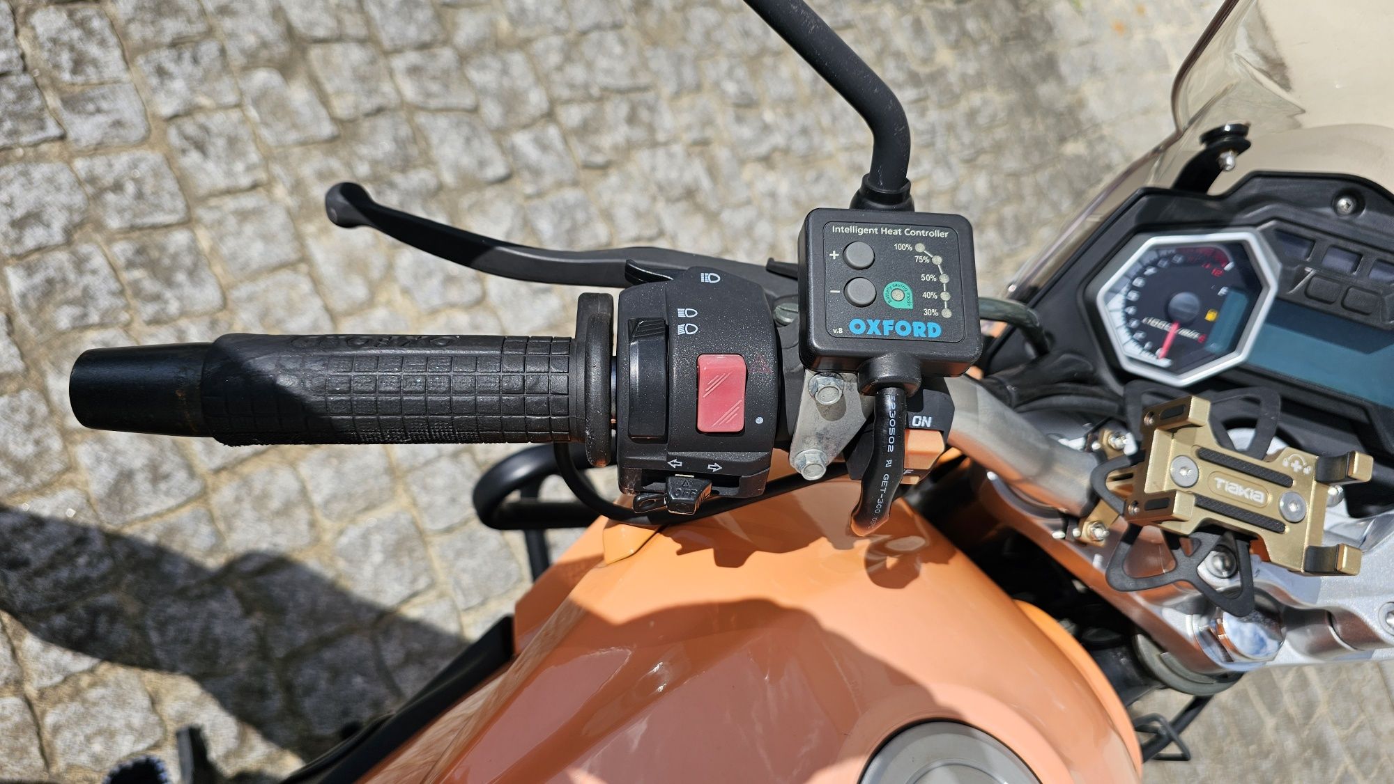Moto Vortex RX1 2020 • 9.000 km • Laranja • Extras