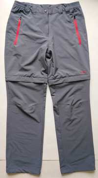 Штани CMP F.LLI CAMPAGNOLO 2in1 Pants Wos S/M grey трекінгові