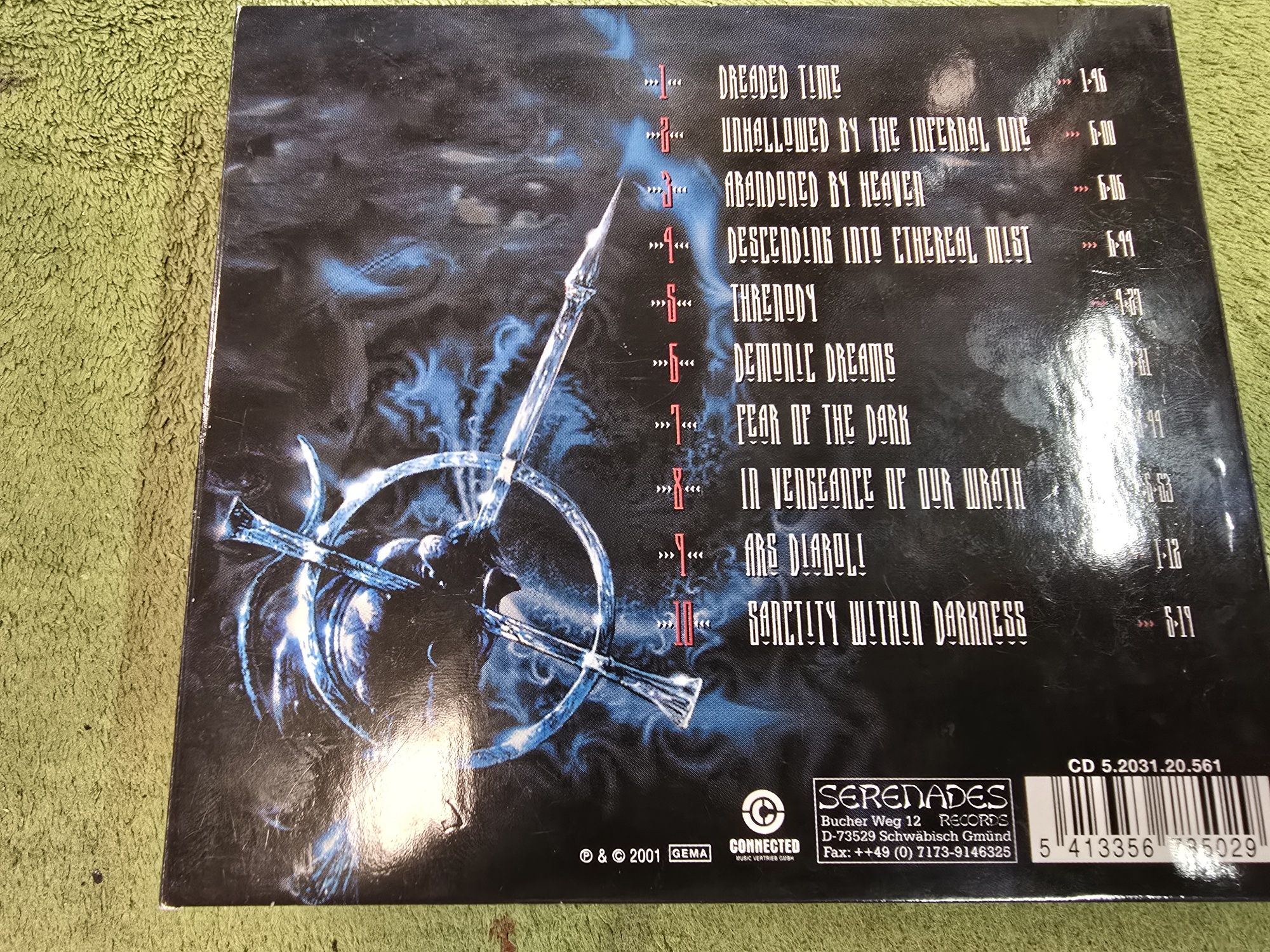 6 płyt CD różni wykonawcy-metal.