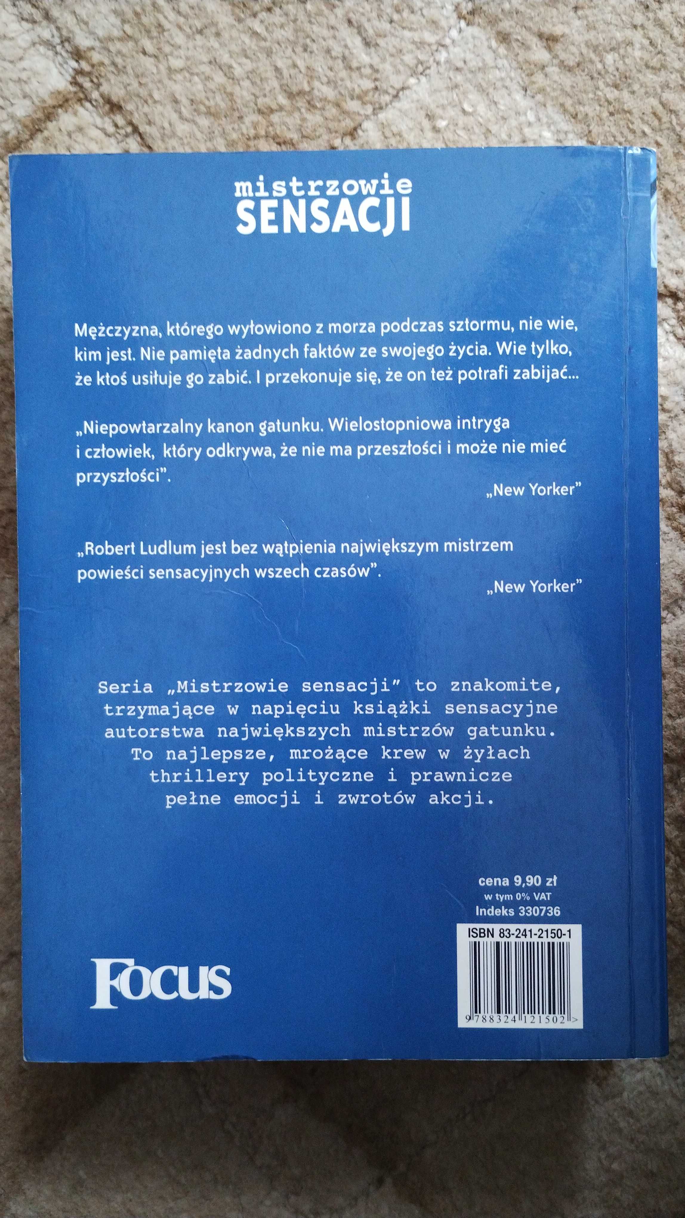 "Tożsamość Bourne'a" - zestaw - 2 książki