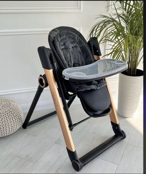 Крутий стільчик для годування 3в1 крісло-гойдалка