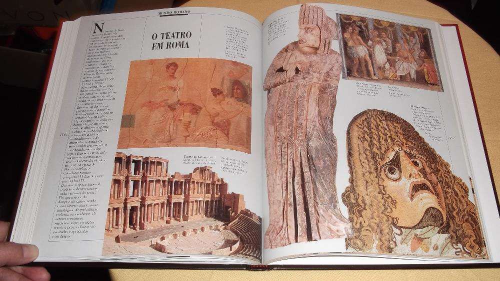 livro História do Mundo no tempo da grandesa de Roma