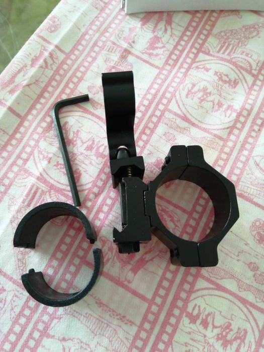 Fixador / adatador lanterna miras laser saque rápido