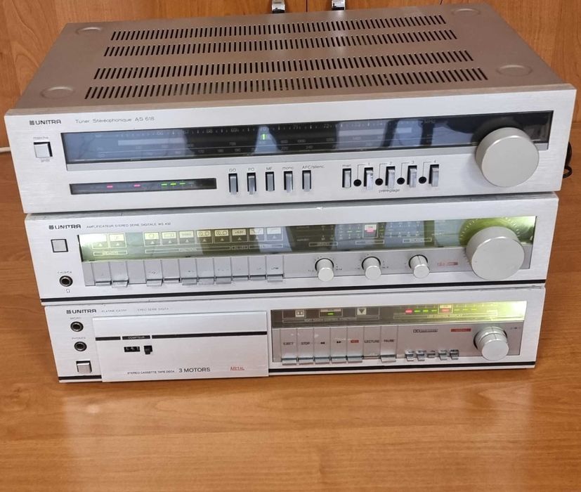 Unitra Diora tuner AS618 wzm. WS432 deck MDS433 szuflada po serwisie