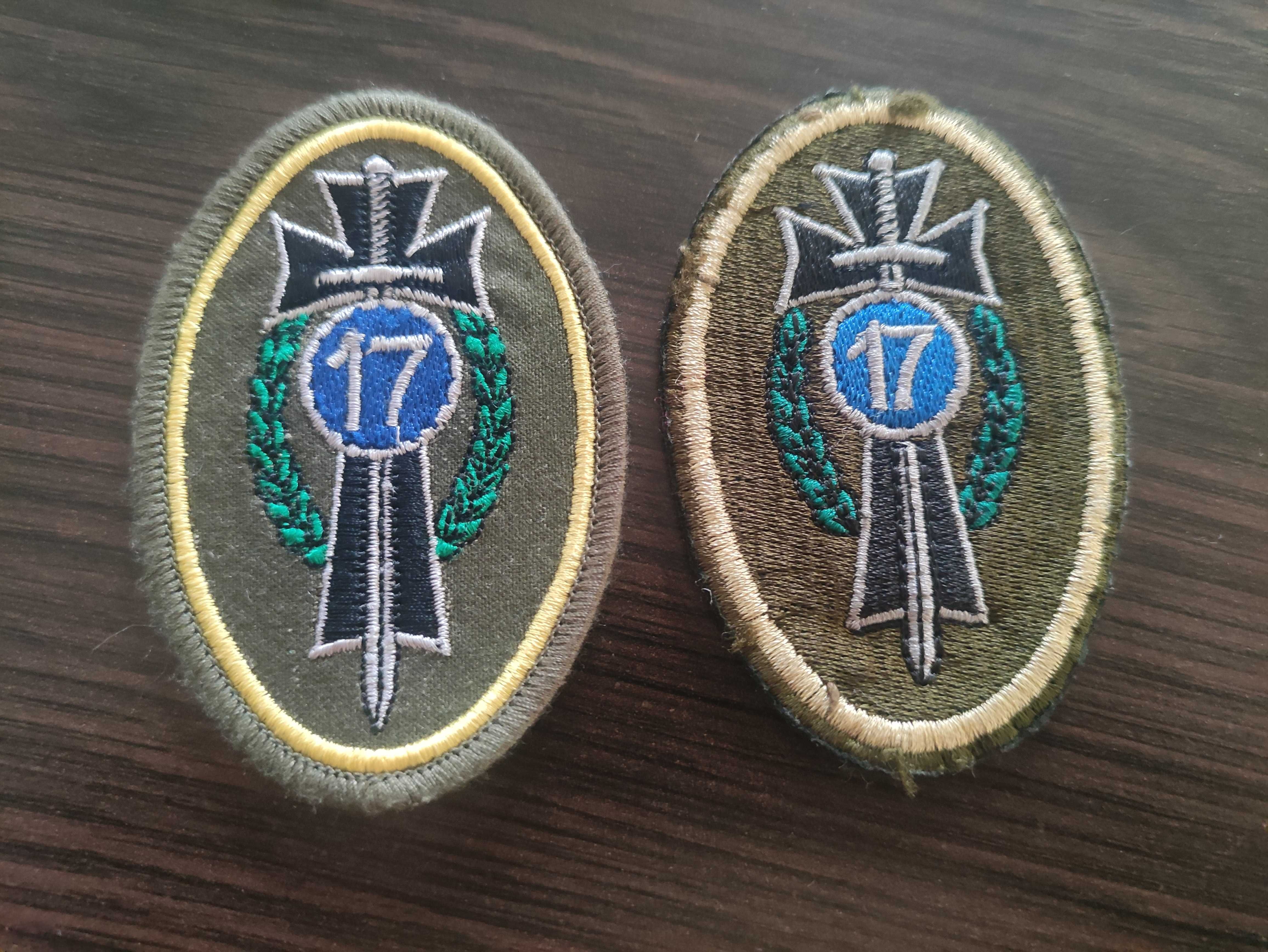 Naszywka 17 Wielkopolska Brygada Zmechanizowana ,Wojsko Polskie,