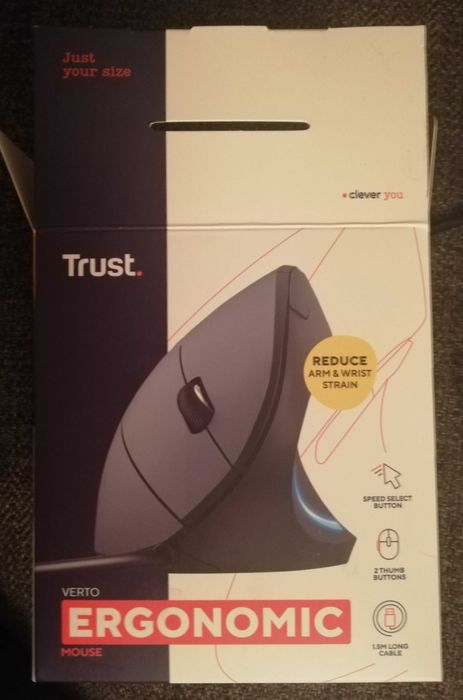 Trust - rato vertical ergonómico (art. NOVO)