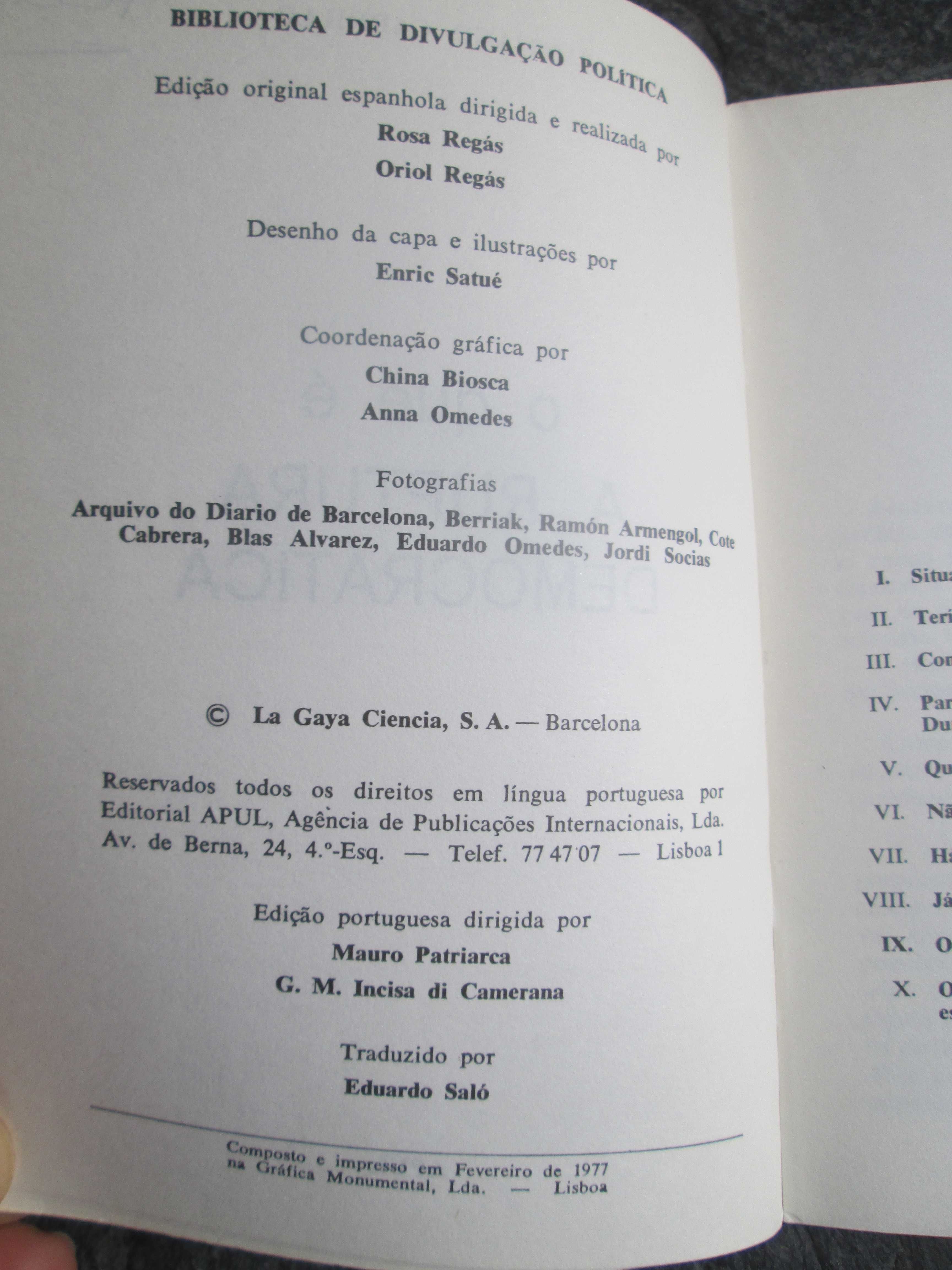 O que é A Ruptura Democrática, de Santiago Carrillo
