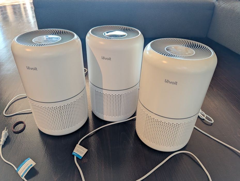 Purificador de ar Levoit Core 300 x3