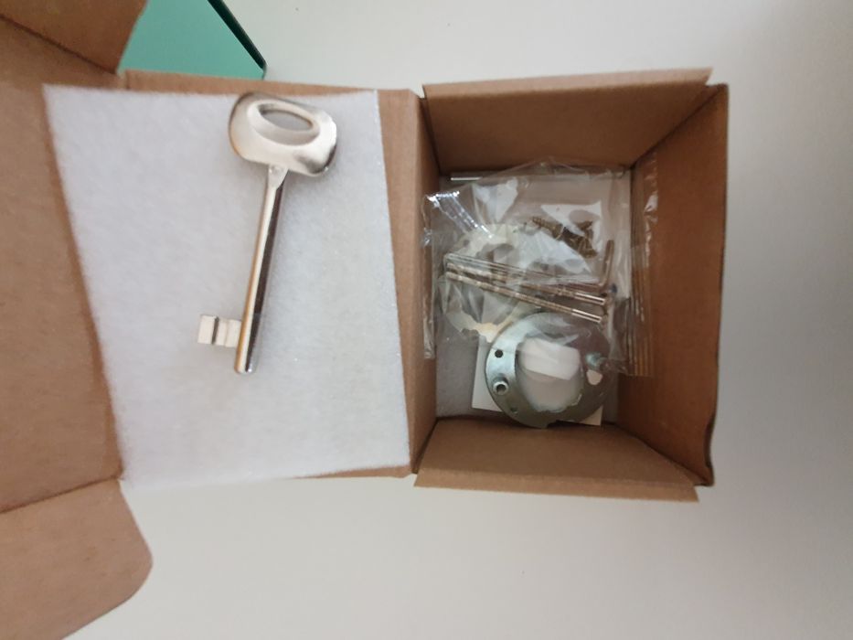 Klamki Aprile, białe 7 sztuk