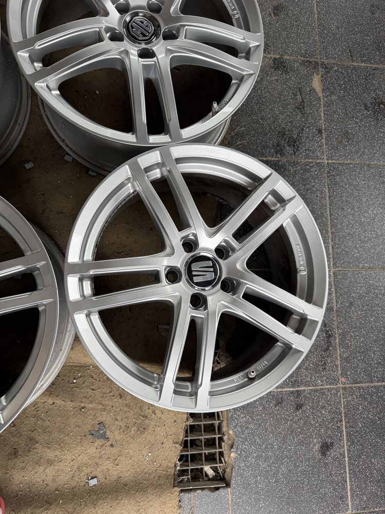 Felgi aluminiowe ET 38 8jx18” 5x112 Mercedes Audi Seat VW MG Cupra