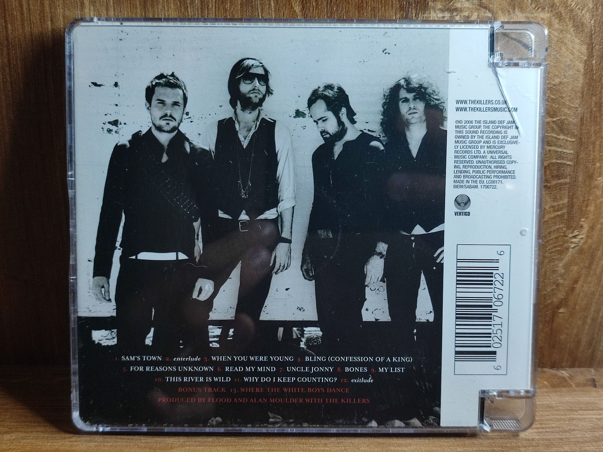 CD диск музыка The Killers альбом Sam's Town оригинал