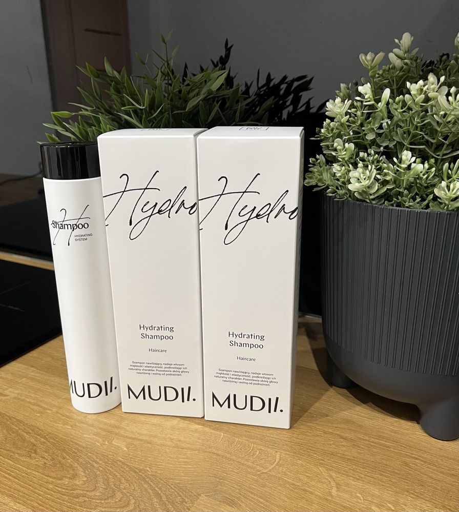MUDII hydrating shampoo 250ml *ZESTAW*