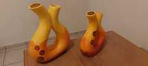 Peças de decoração (oferta de dois potes)