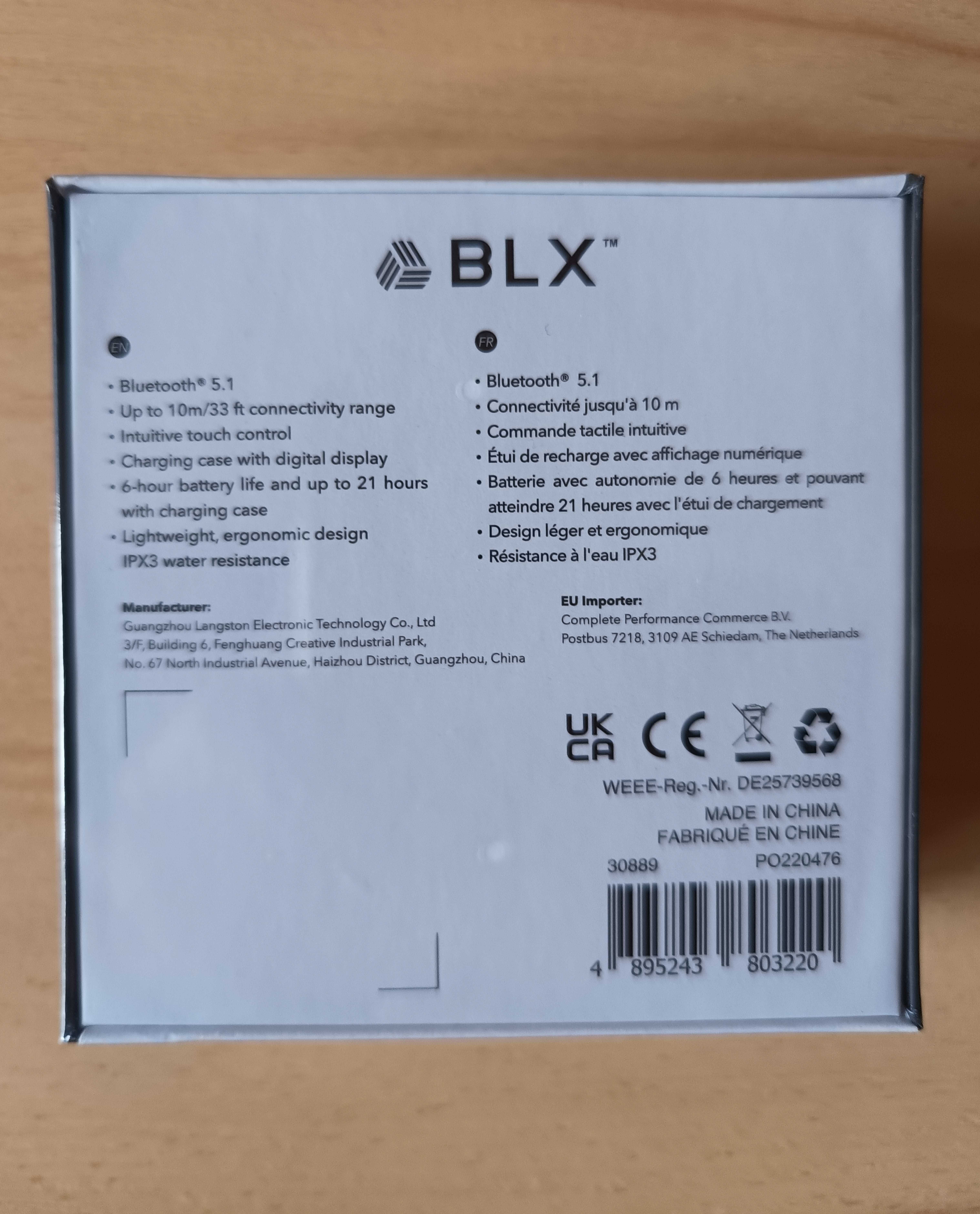 Słuchawki Bezprzewodowe - BLX Buds G2