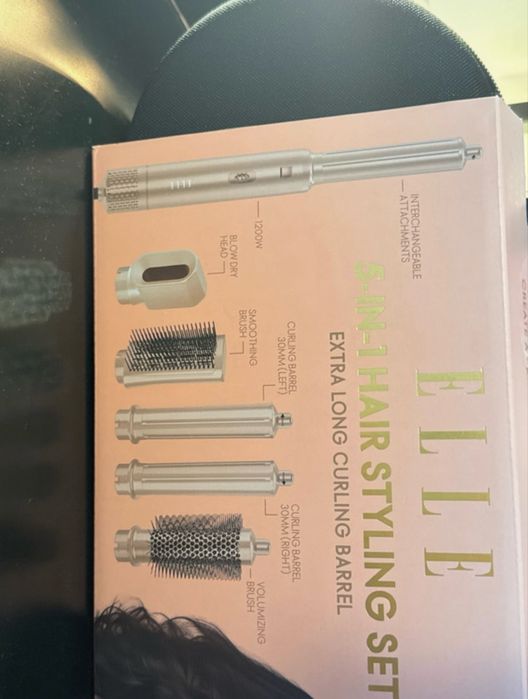 Syszarko-lokówka Elle