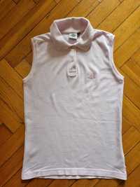 CAT polówka damska różowa koszulka vintage rozmiar M