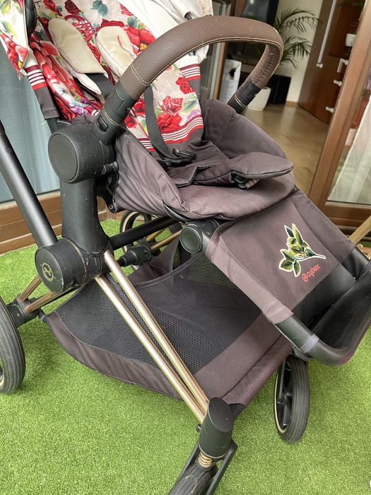 Cybex Priam Spring bloosom Rose Gold