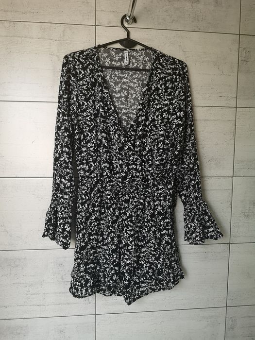 Kombinezon kopertowy. Spódnico spodenki. 100% wiskoza