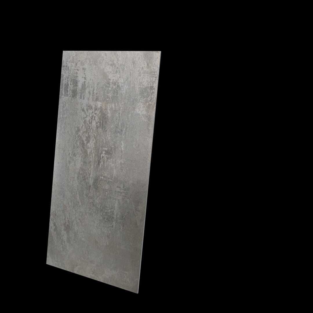 Płytka gresowa 120x60 kremowo-beżowa matowa – styl betonowy,ciepły ton