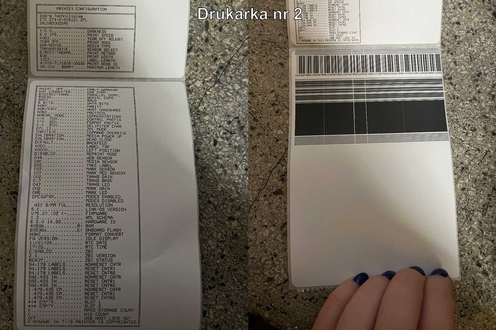 Drukarka termiczna termotransferowa Zebra ZT410 ZT420 203dpi 300dpi