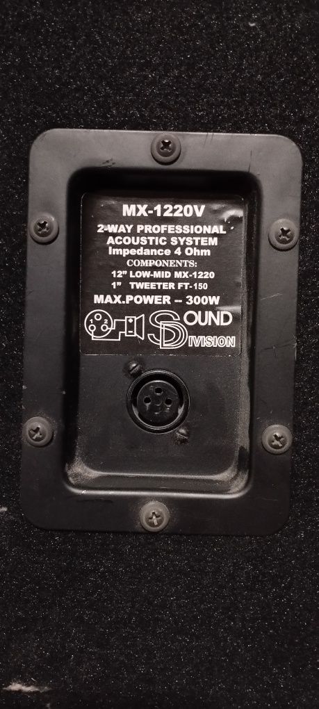 Акустичні колонки Sound Division mx-1220v