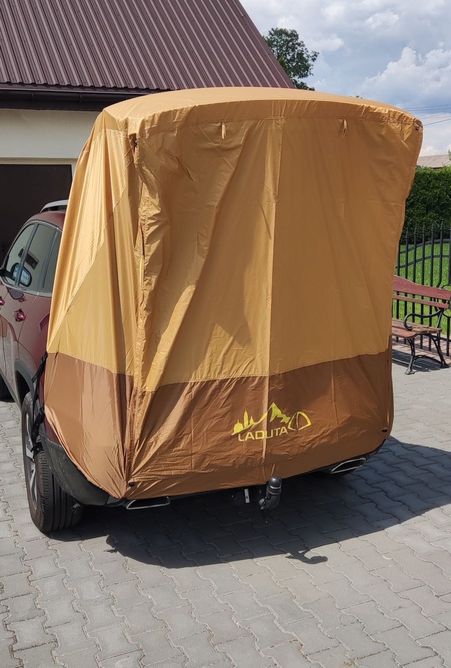 Namiot SUV z moskitierą