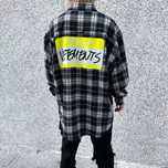 Рубашка VETEMENTS унисекс в клеточку клетка оверсайз байковая