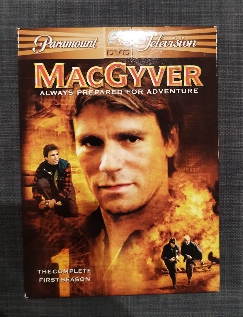 DVD Mac Gyver 3 temporadas completas